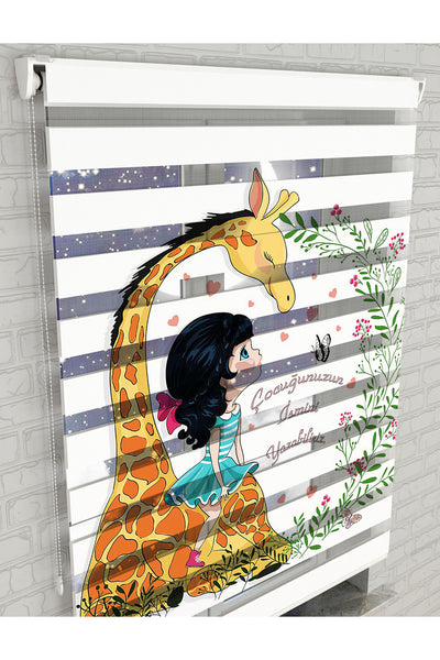 dijital baskılı zebra perde