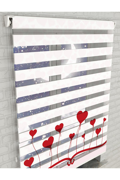 dijital baskılı zebra perde