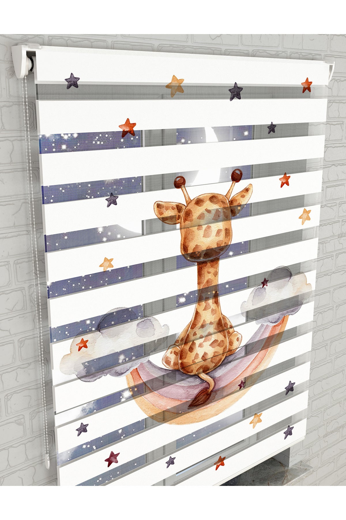 dijital baskılı zebra perde