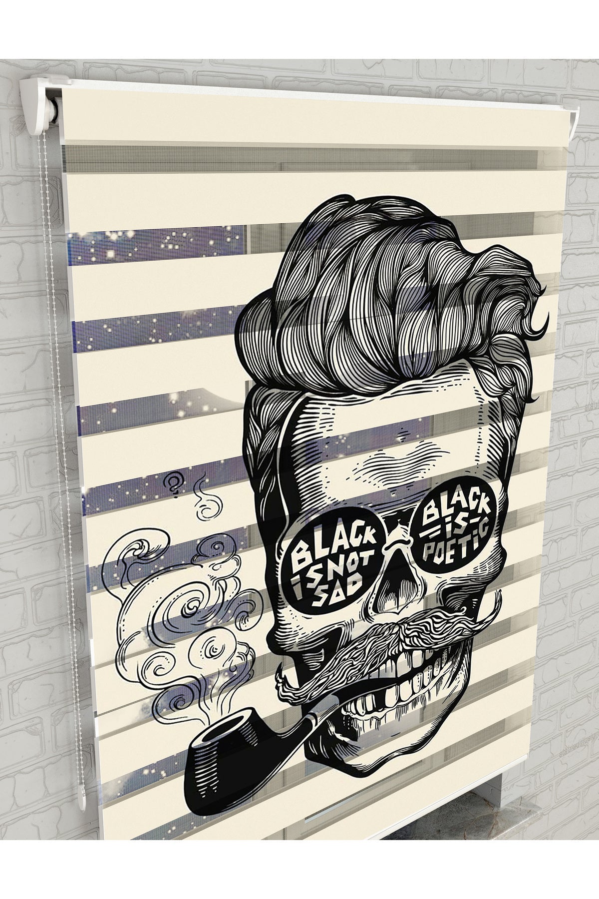 dijital baskılı zebra perde