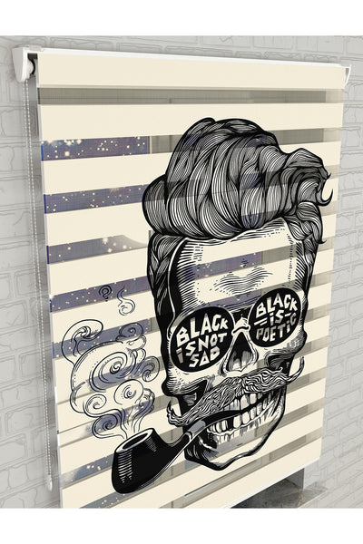 dijital baskılı zebra perde