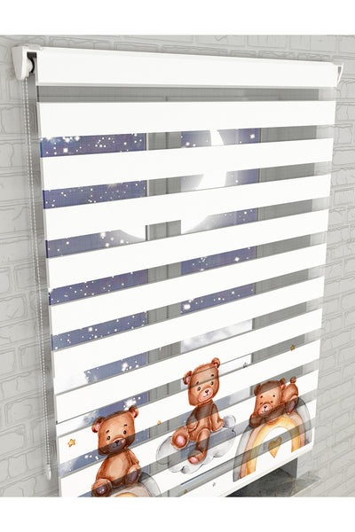 dijital baskılı zebra perde