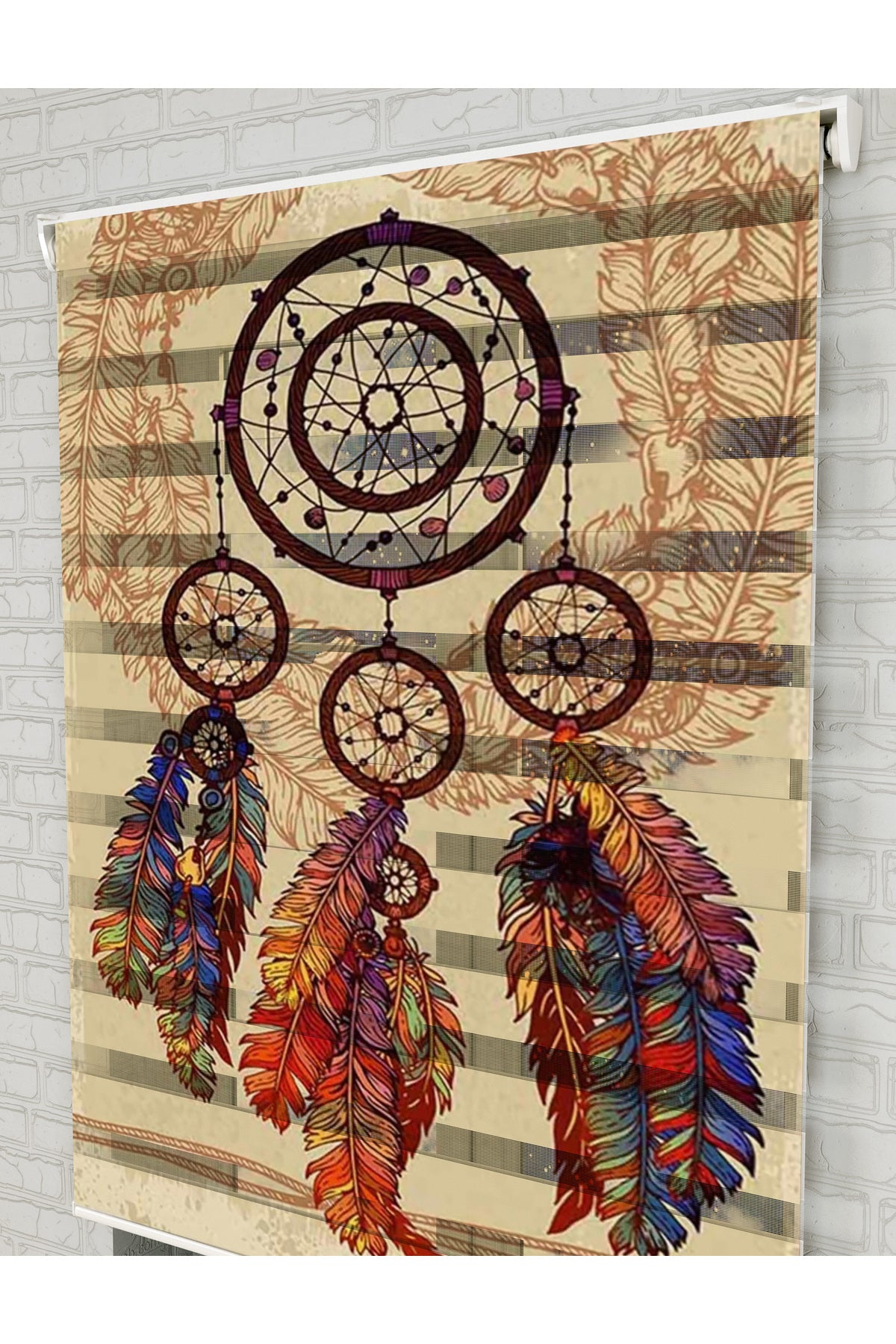 bebek odası zebra perde