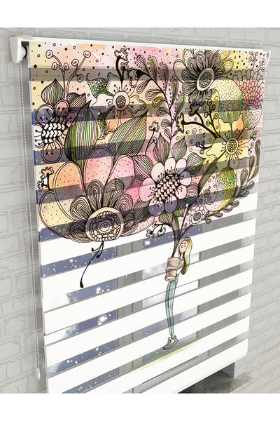 dijital baskılı zebra perde