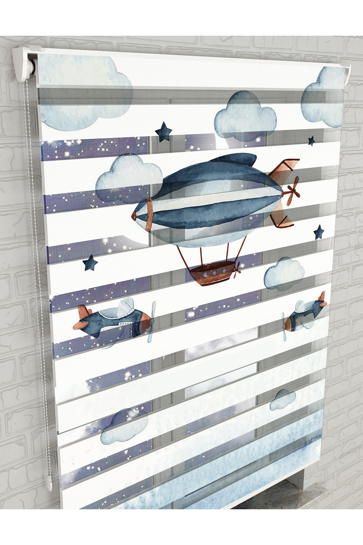 dijital baskılı zebra perde