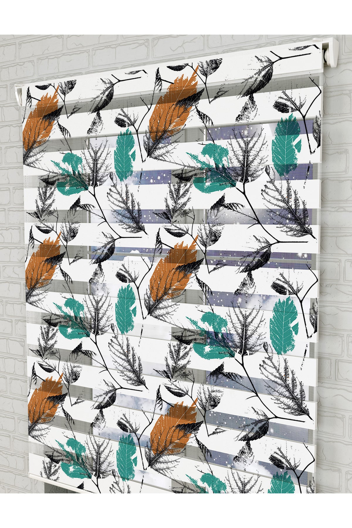 bebek odası zebra perde