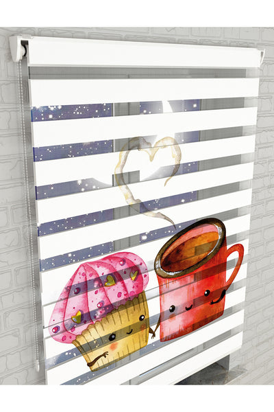 dijital baskılı zebra perde