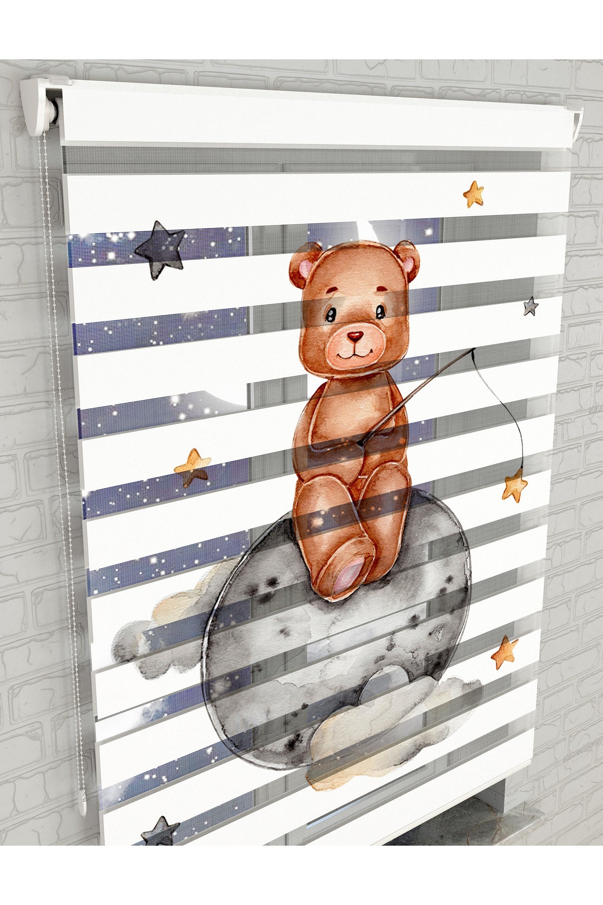 dijital baskılı zebra perde