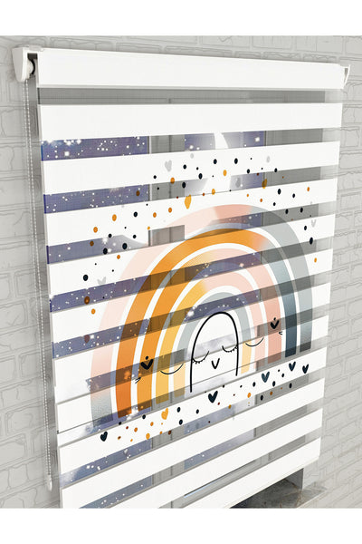 dijital baskılı zebra perde