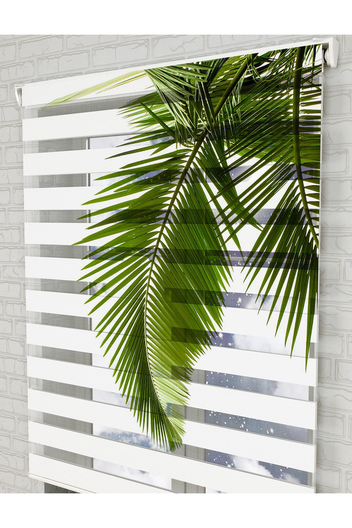 bebek odası zebra perde