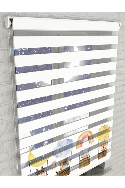 dijital baskılı zebra perde