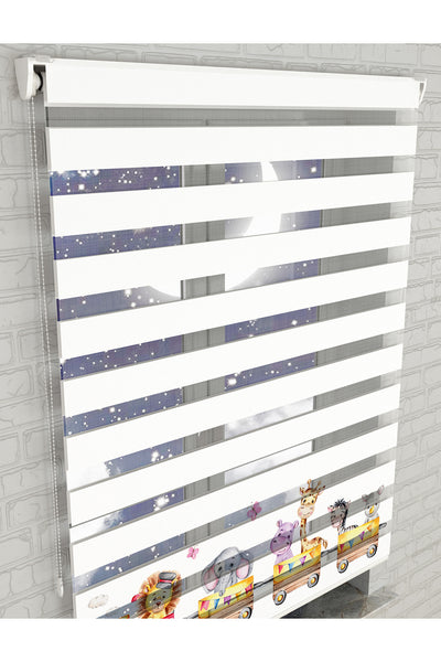 dijital baskılı zebra perde