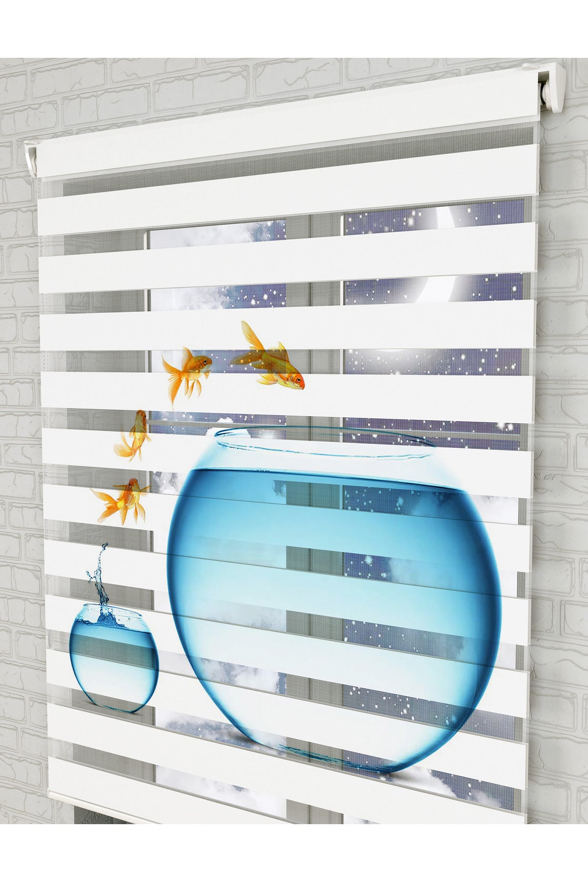 bebek odası zebra perde