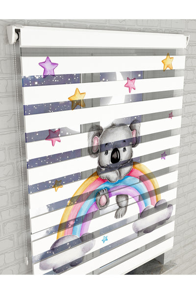 dijital baskılı zebra perde