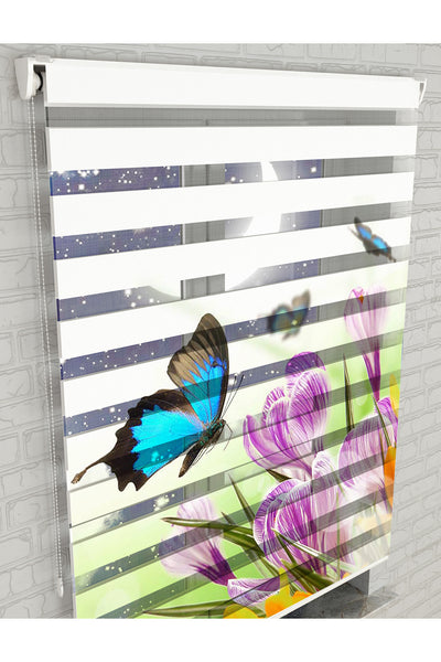 dijital baskılı zebra perde