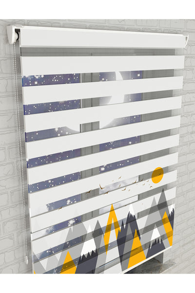 dijital baskılı zebra perde