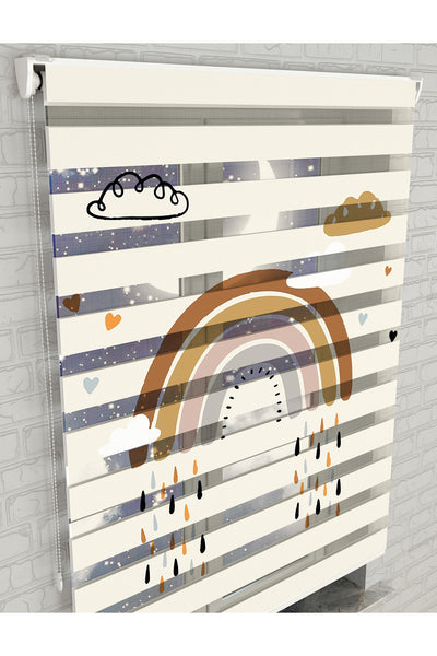 dijital baskılı zebra perde