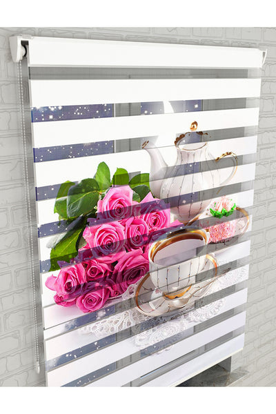 dijital baskılı zebra perde