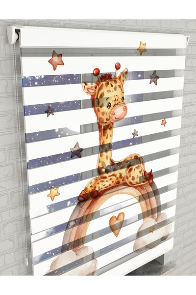 dijital baskılı zebra perde