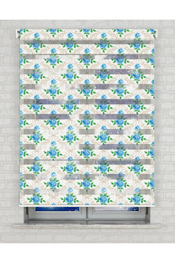 baskılı zebra perde