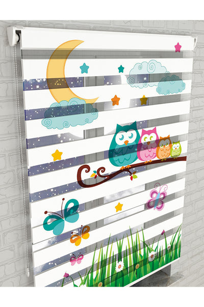 dijital baskılı zebra perde