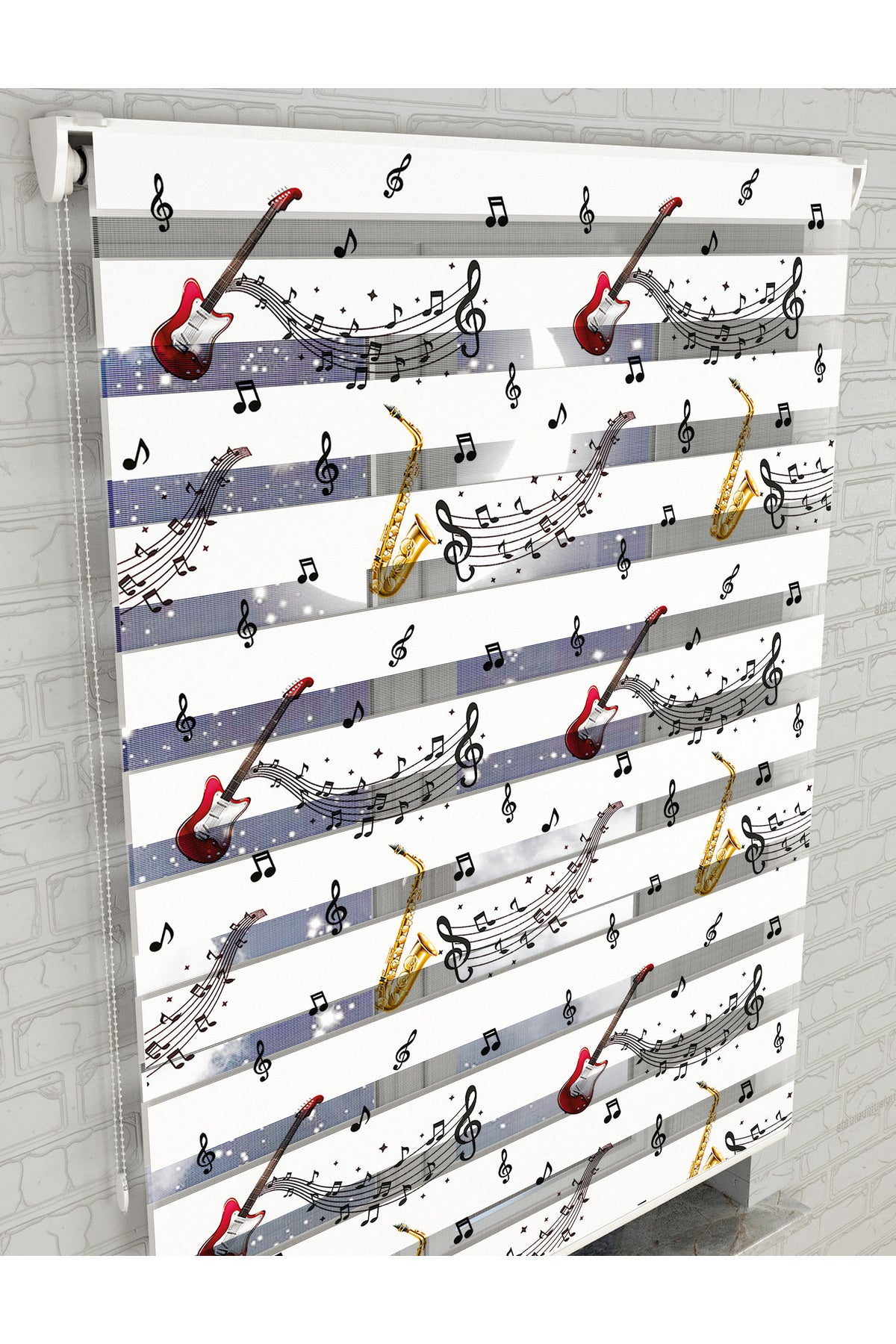 dijital baskılı zebra perde