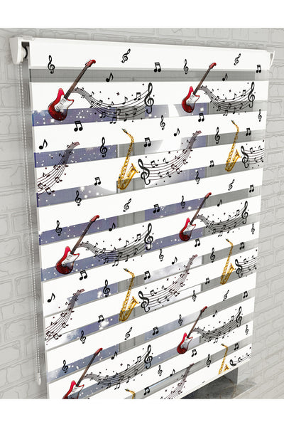 dijital baskılı zebra perde