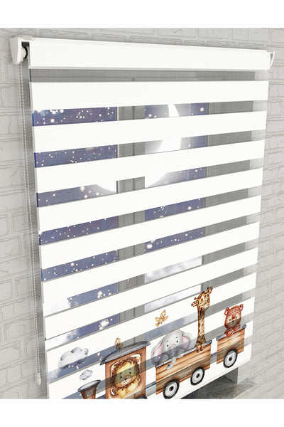 dijital baskılı zebra perde