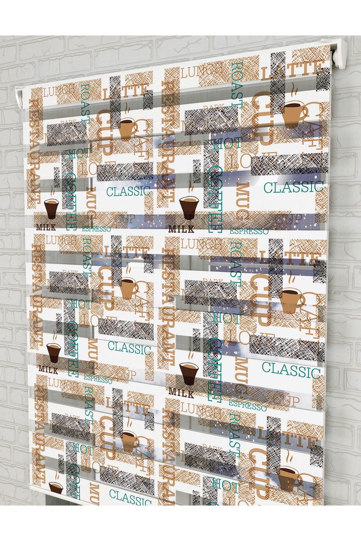 bebek odası zebra perde