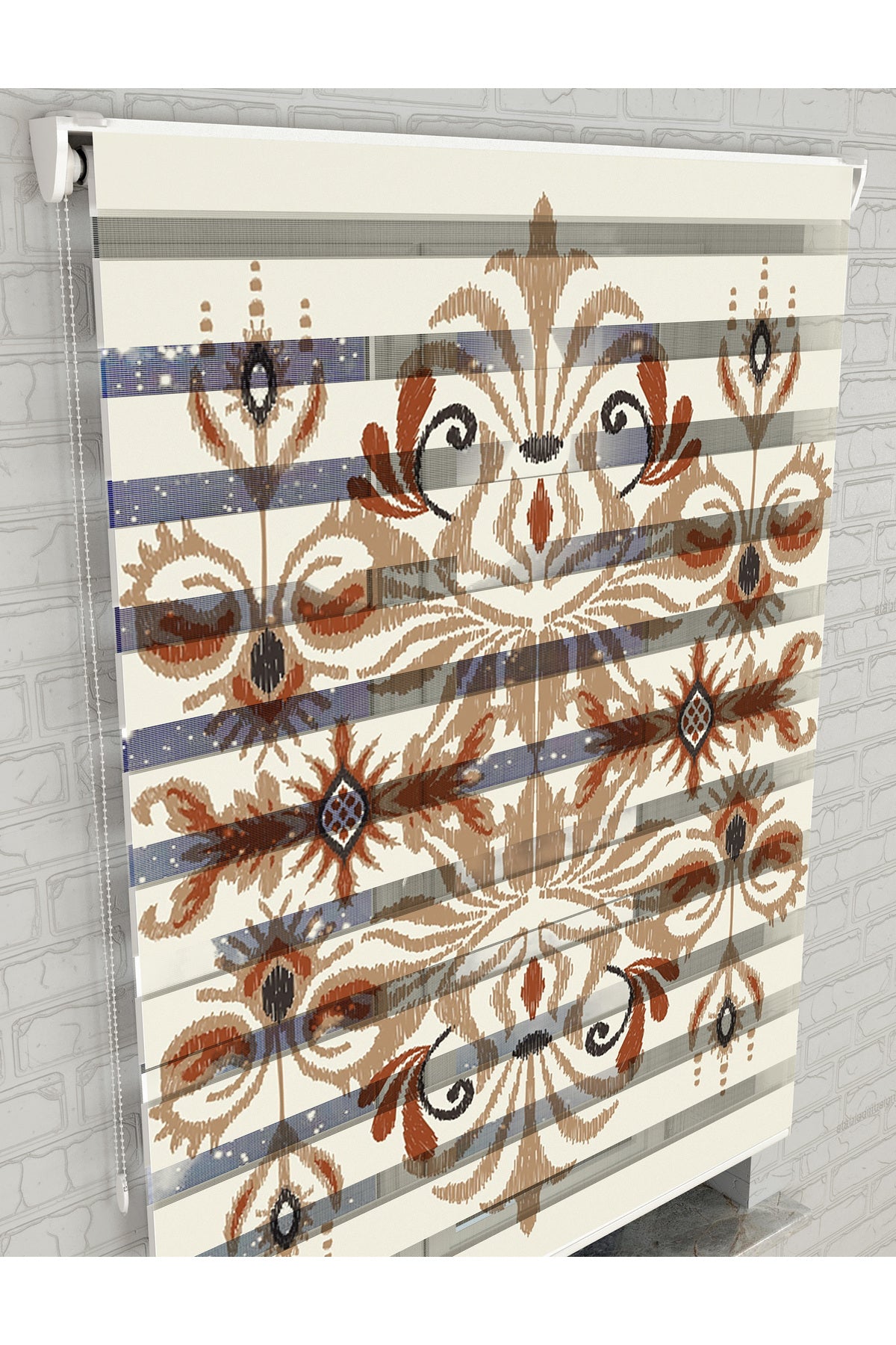 dijital baskılı zebra perde