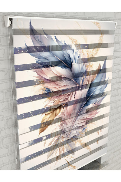 dijital baskılı zebra perde