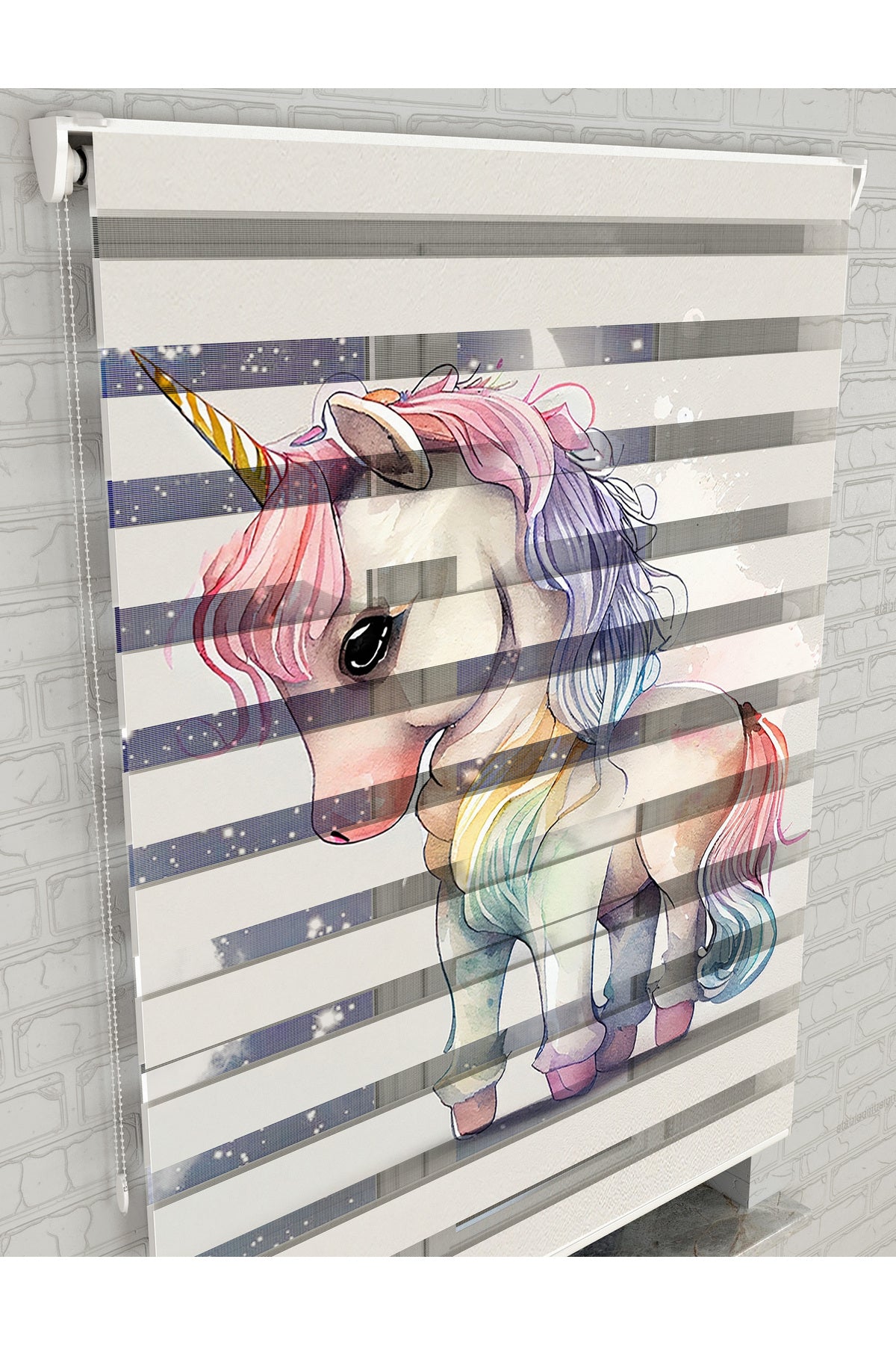 dijital baskılı zebra perde