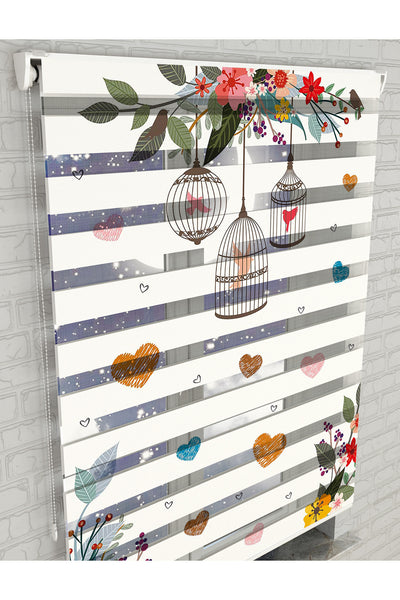 dijital baskılı zebra perde