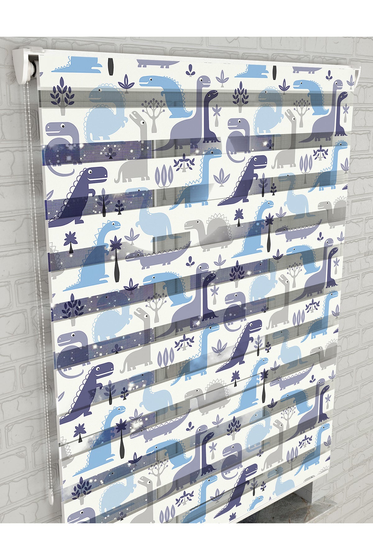 dijital baskılı zebra perde