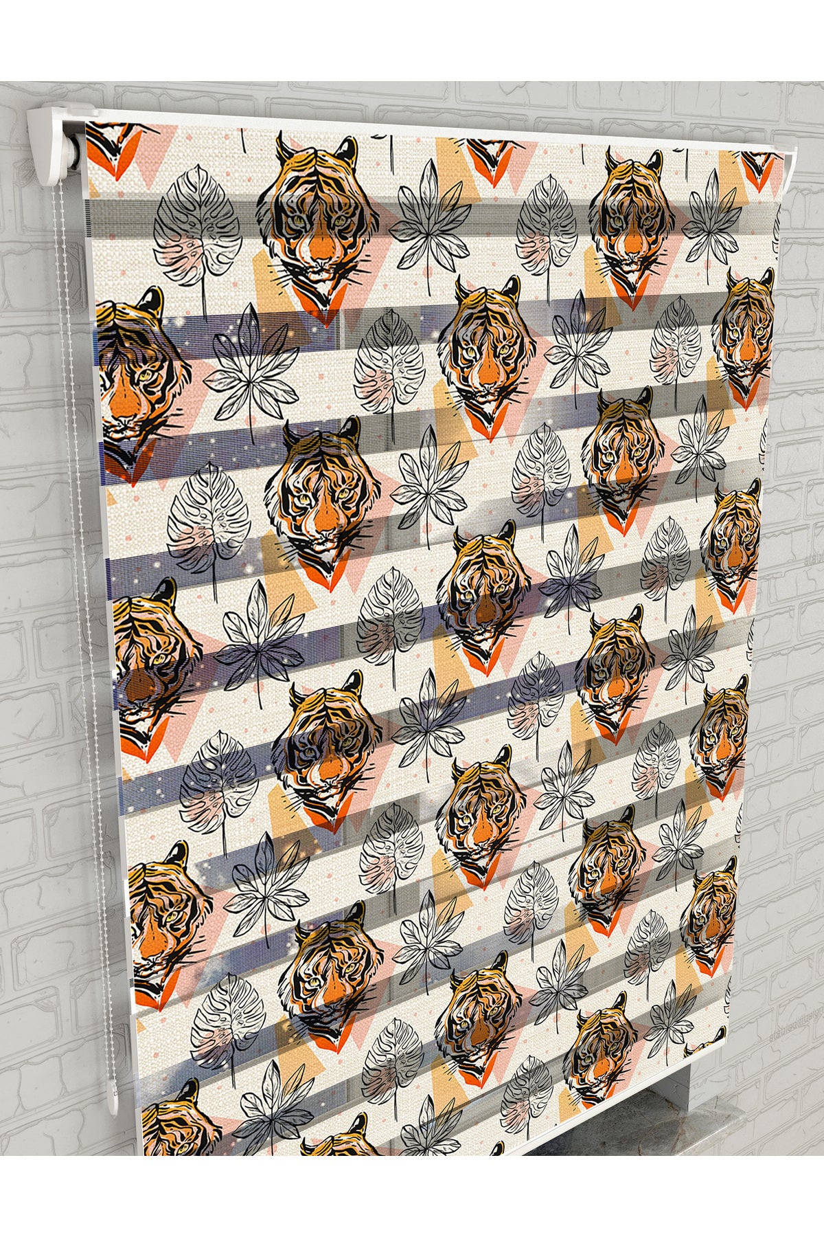 dijital baskılı zebra perde