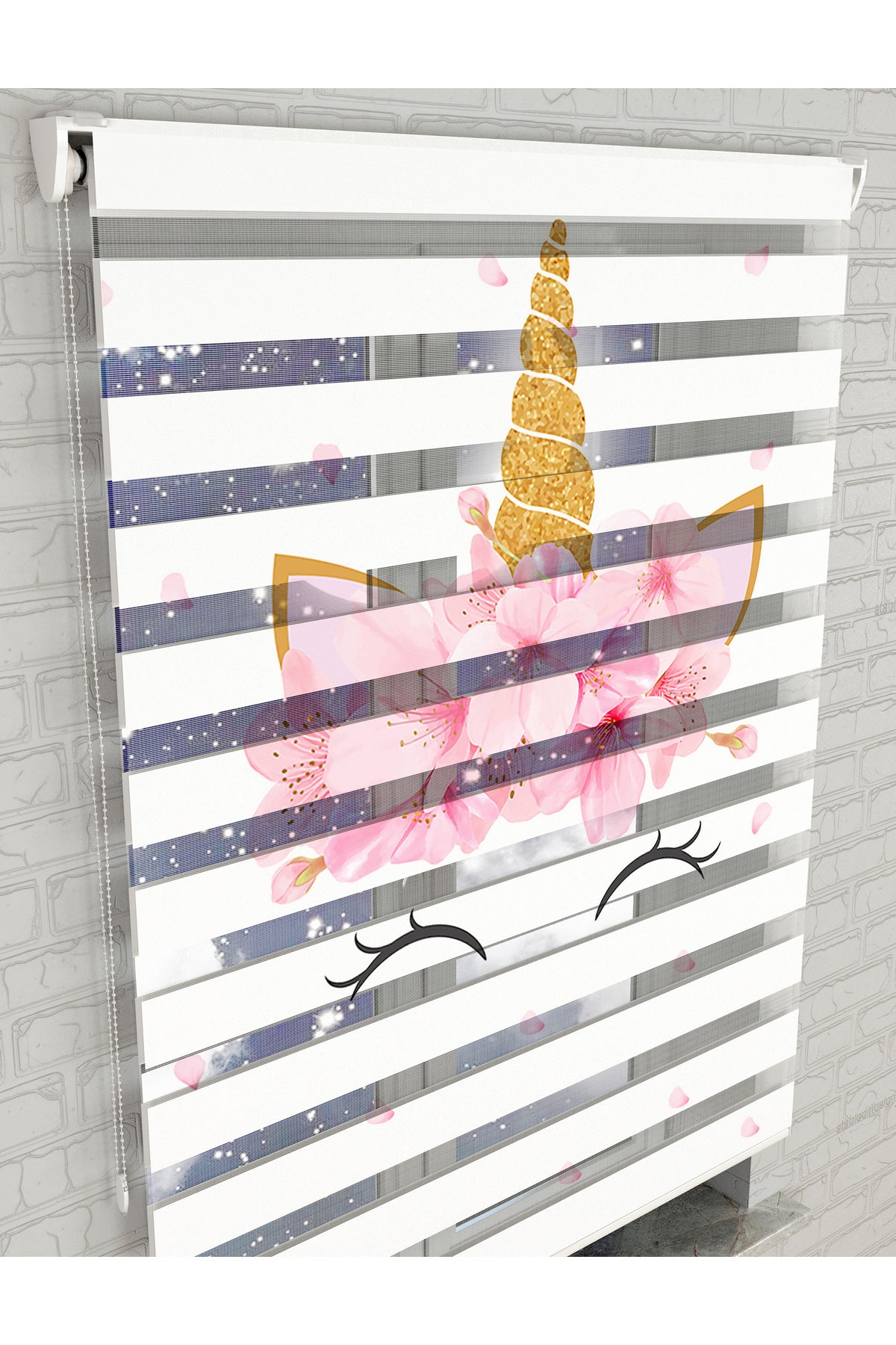 dijital baskılı zebra perde