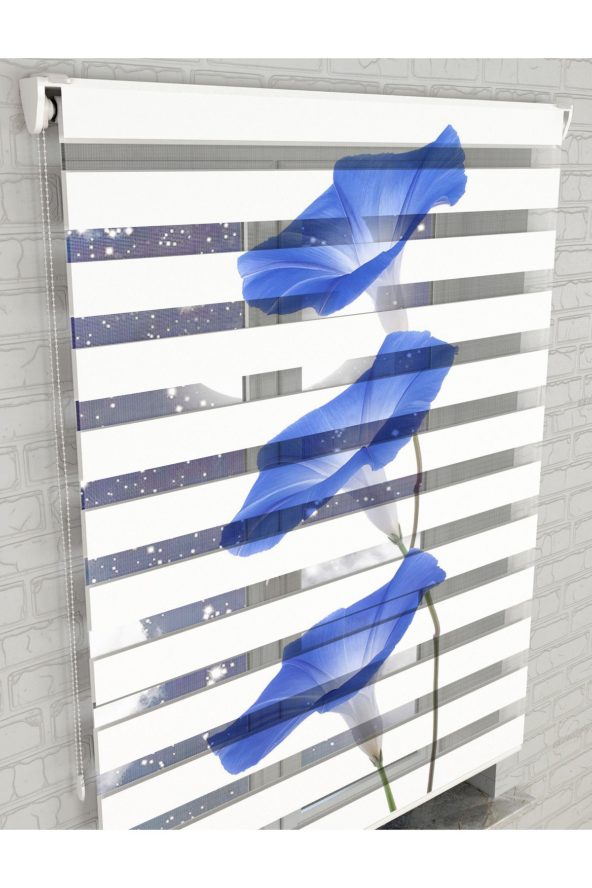 dijital baskılı zebra perde