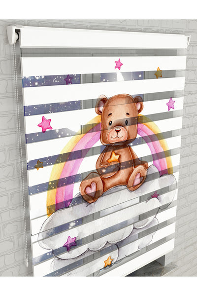 dijital baskılı zebra perde