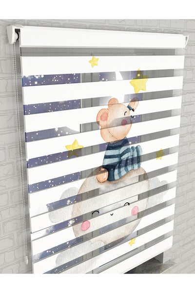 dijital baskılı zebra perde