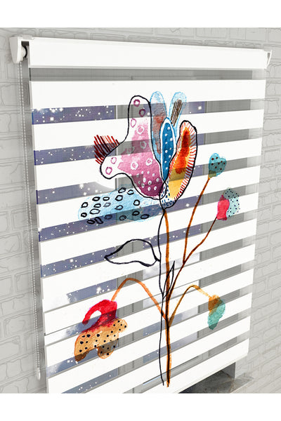 dijital baskılı zebra perde