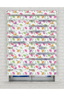 baskılı zebra perde