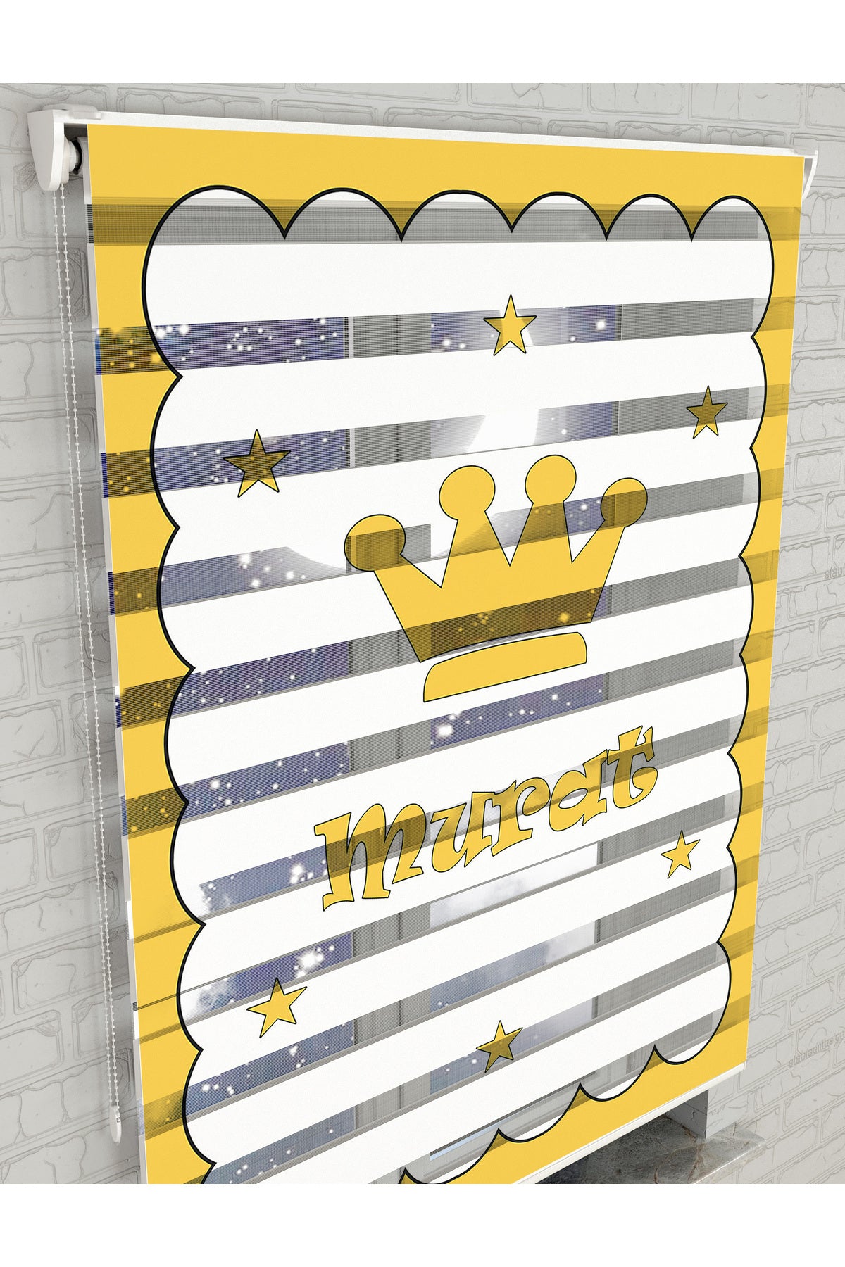 dijital baskılı zebra perde