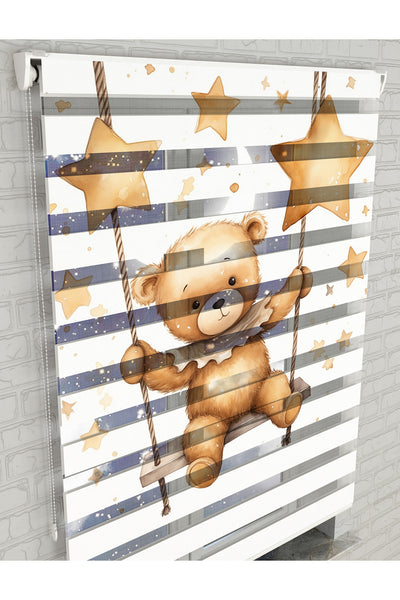 dijital baskılı zebra perde