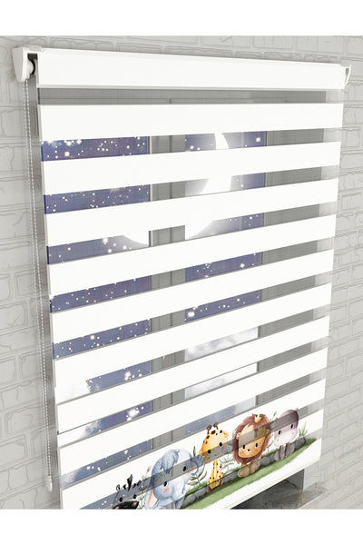 dijital baskılı zebra perde