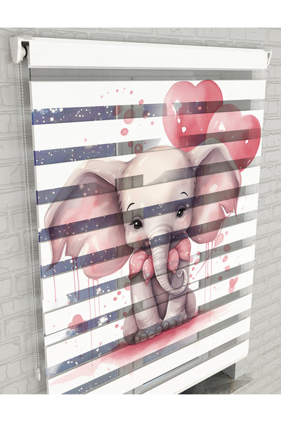 dijital baskılı zebra perde