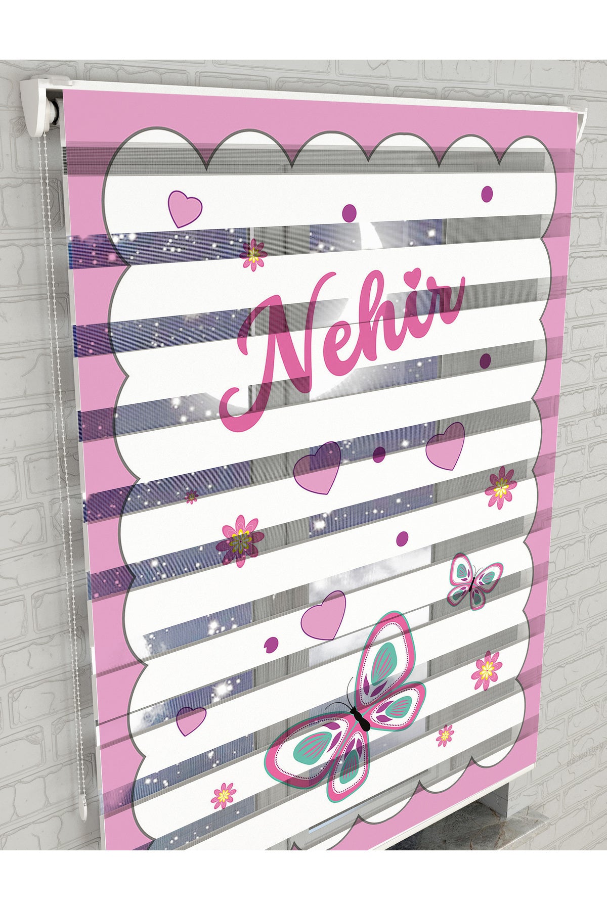 dijital baskılı zebra perde