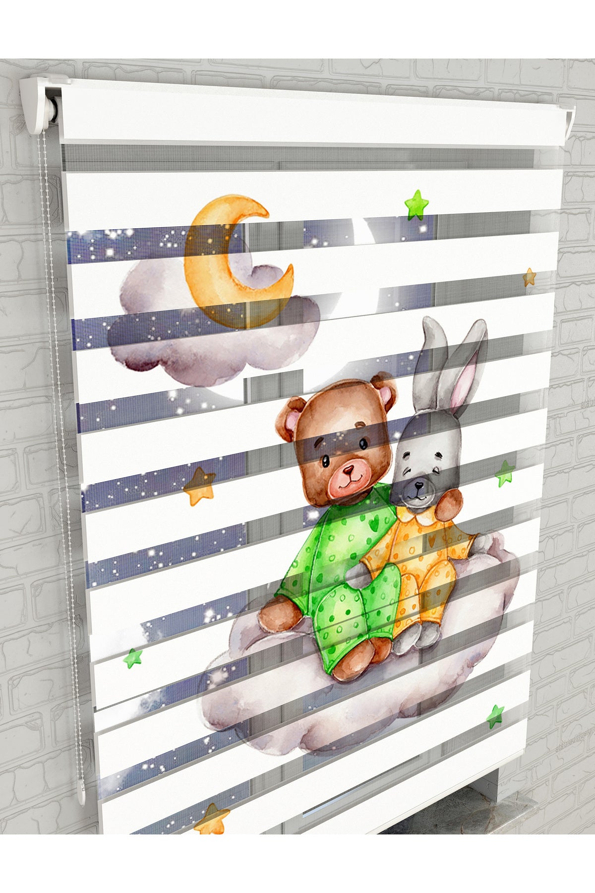 dijital baskılı zebra perde