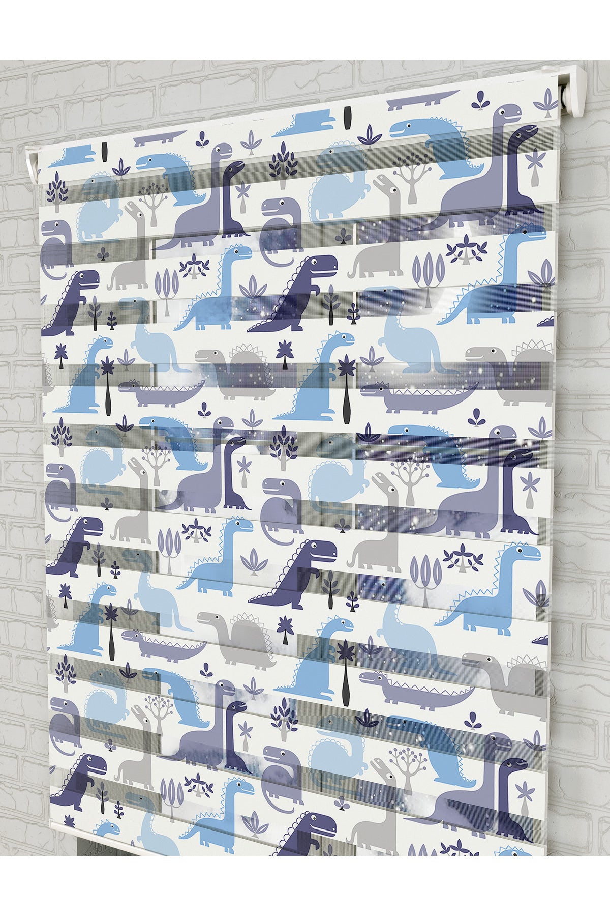 bebek odası zebra perde