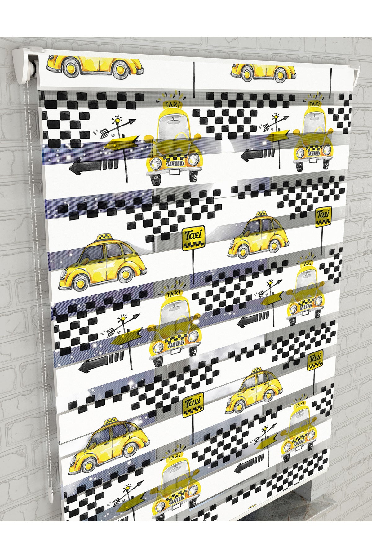 dijital baskılı zebra perde