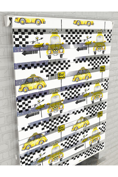 dijital baskılı zebra perde